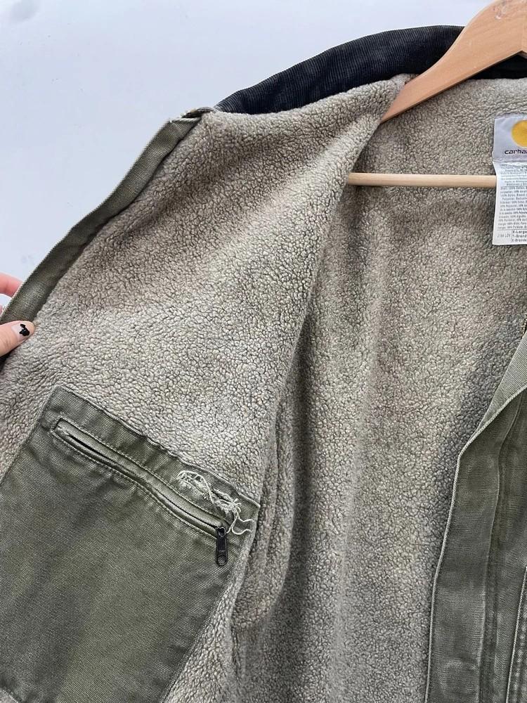 XL B그레이드 칼하트 90s USA 워크자켓 J164 LOV 카키 10