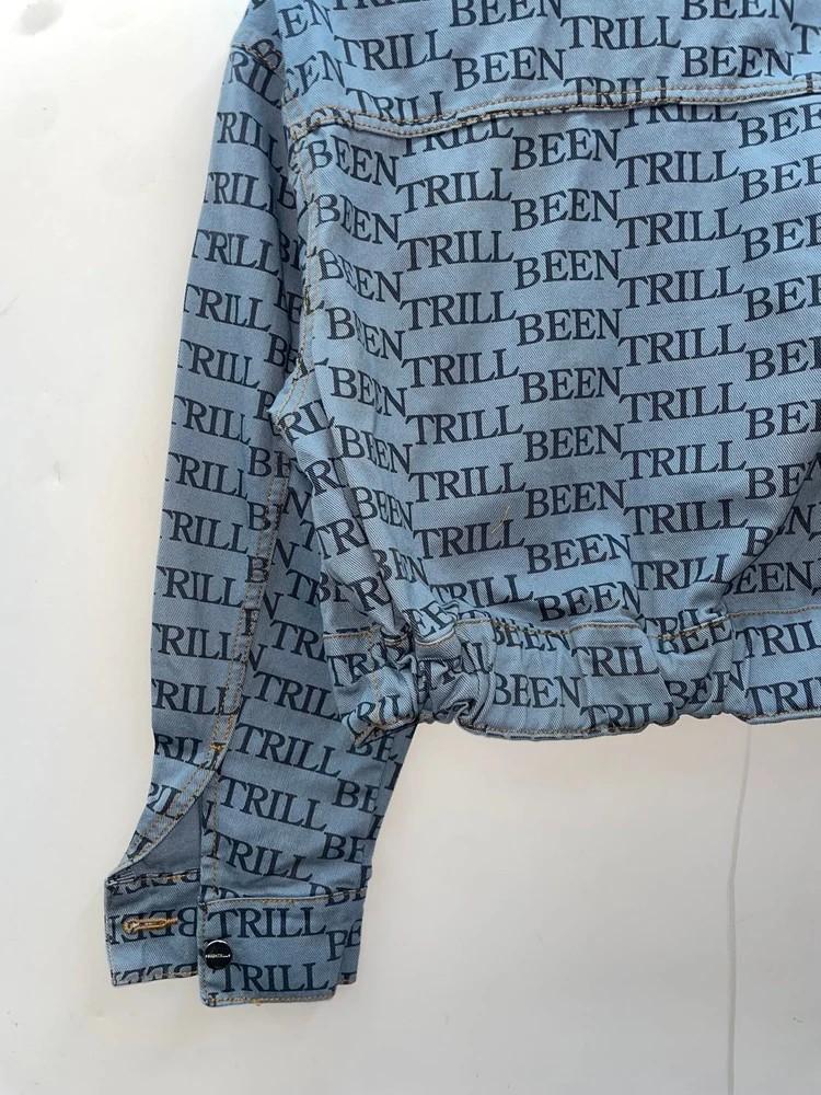 XS 빈트릴 BEENTRILL 데님 크롭 자켓 우먼스 새상품 11