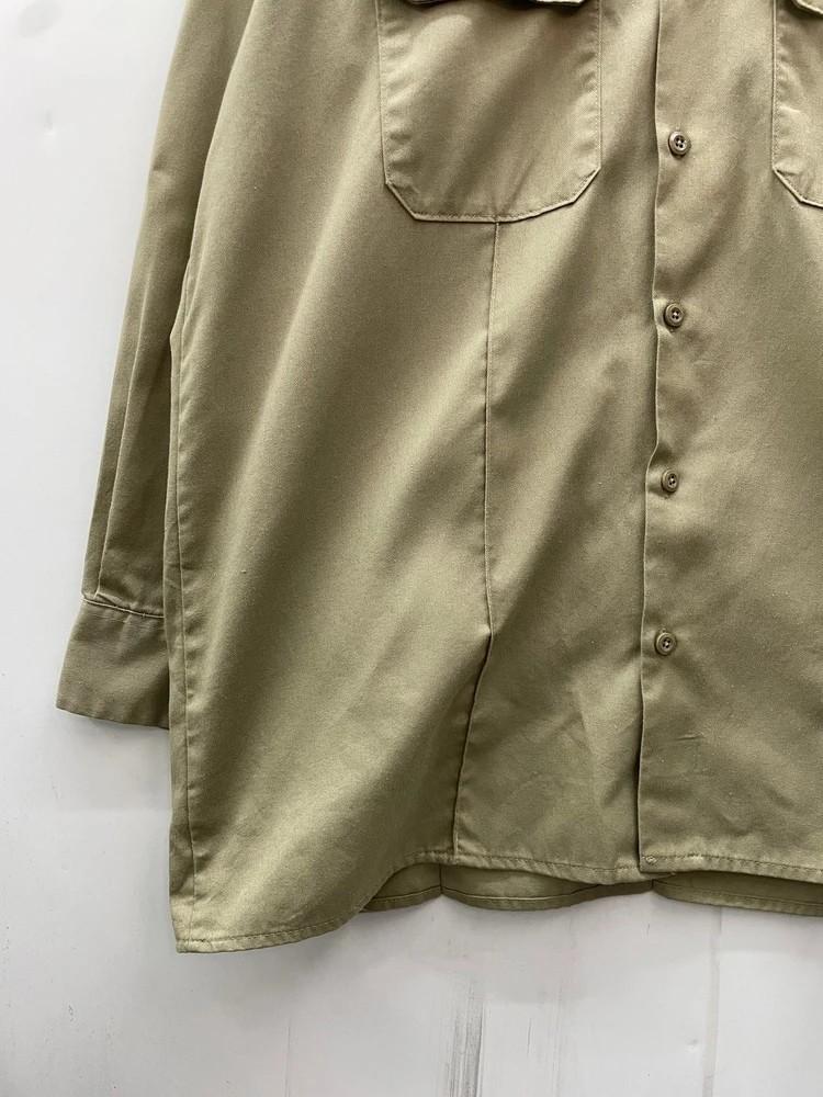 라지 Dickies 디키즈 베이지 워크웨어 코튼 셔츠 5
