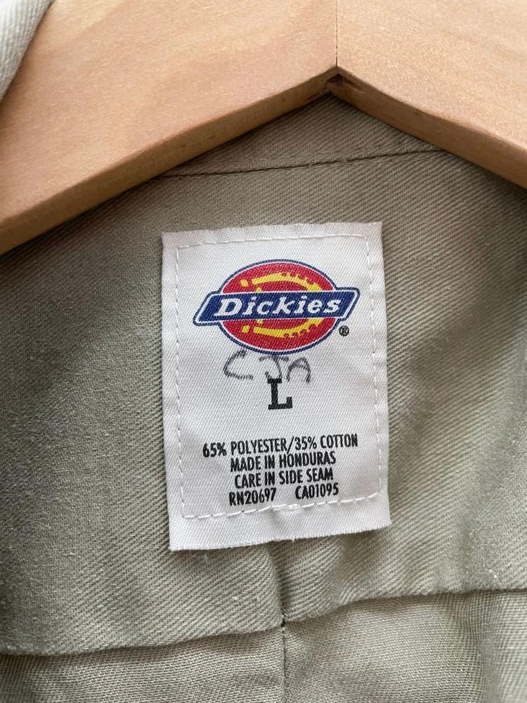 라지 Dickies 디키즈 베이지 워크웨어 코튼 셔츠 7