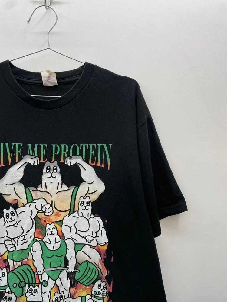 XL 프린트스타 빈티지 프린팅 반팔 티셔츠 블랙 5