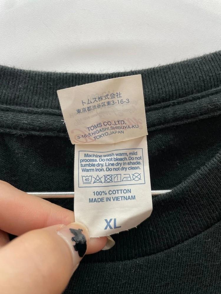 XL 프린트스타 빈티지 프린팅 반팔 티셔츠 블랙 7