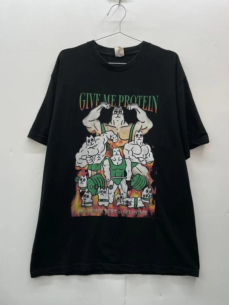 XL 프린트스타 빈티지 프린팅 반팔 티셔츠 블랙 3