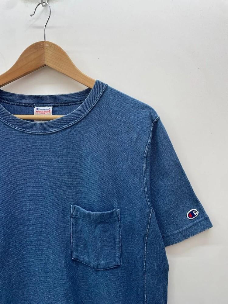 XL 챔피온 리버스위브 원포켓 하프 반팔 티셔츠 5