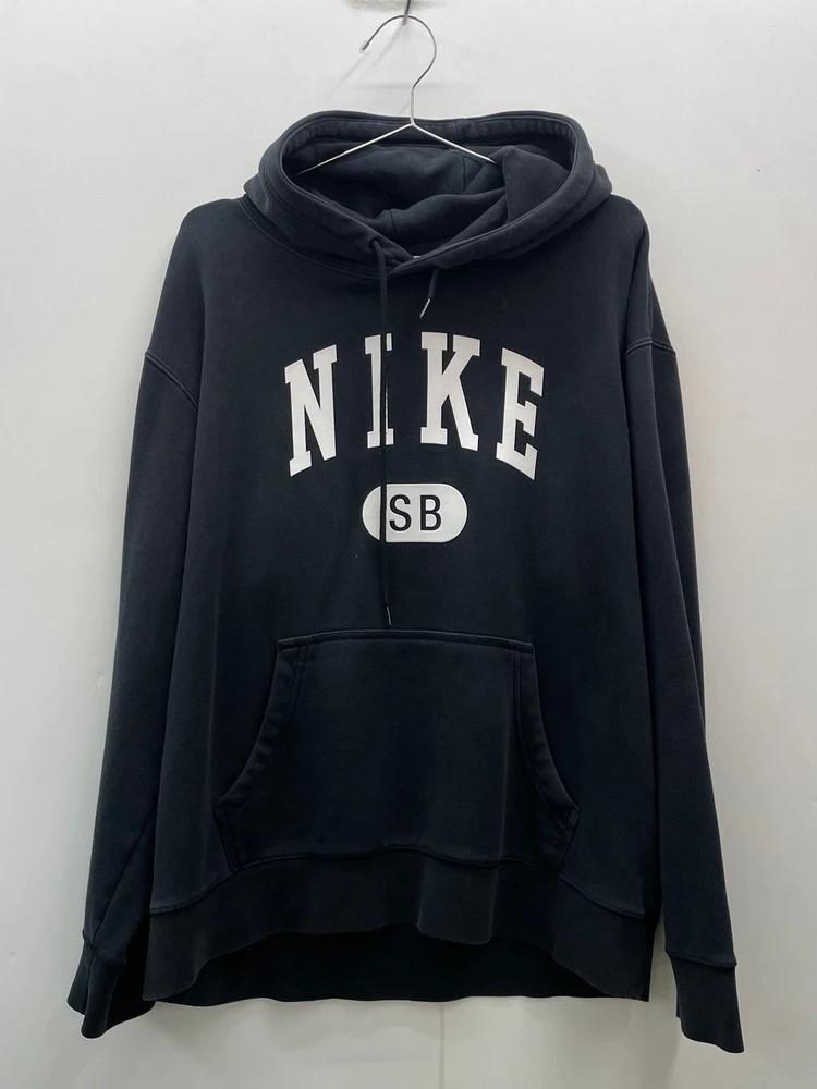 xl 나이키 sb 빅로고 오버핏 후드티셔츠 블랙 4