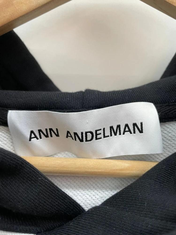 38 ANN ANDELMAN 앤 앤델먼 컬러블록 숏 후드 8