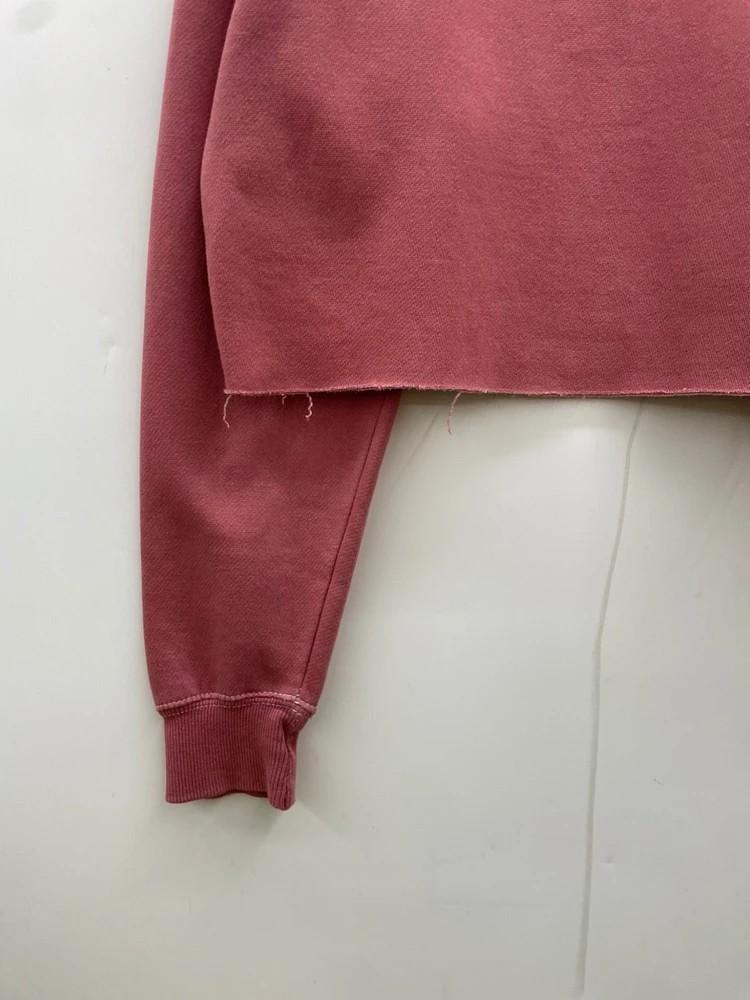 Brandy Melville MAUI 크롭 여자 로고 맨투맨 8
