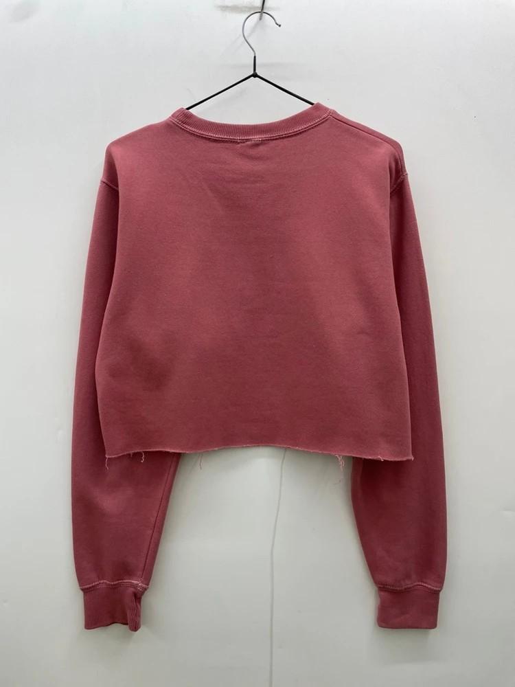 Brandy Melville MAUI 크롭 여자 로고 맨투맨 7
