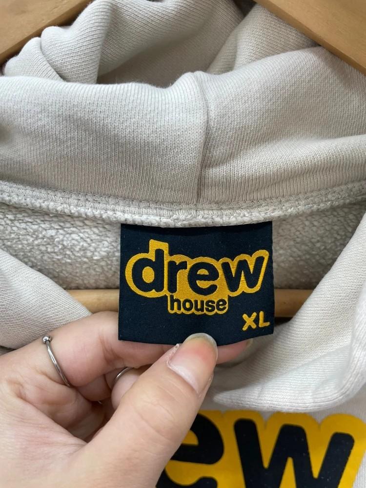 XL drew house 드류 하우스 오버핏 시크릿 후드 크림 8