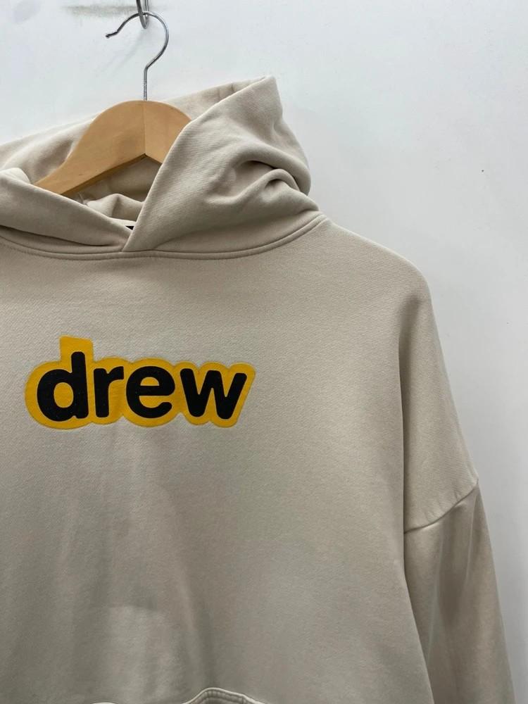 XL drew house 드류 하우스 오버핏 시크릿 후드 크림 6