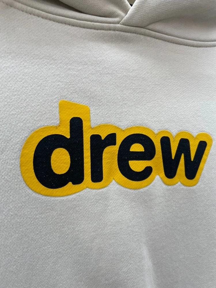 XL drew house 드류 하우스 오버핏 시크릿 후드 크림 7