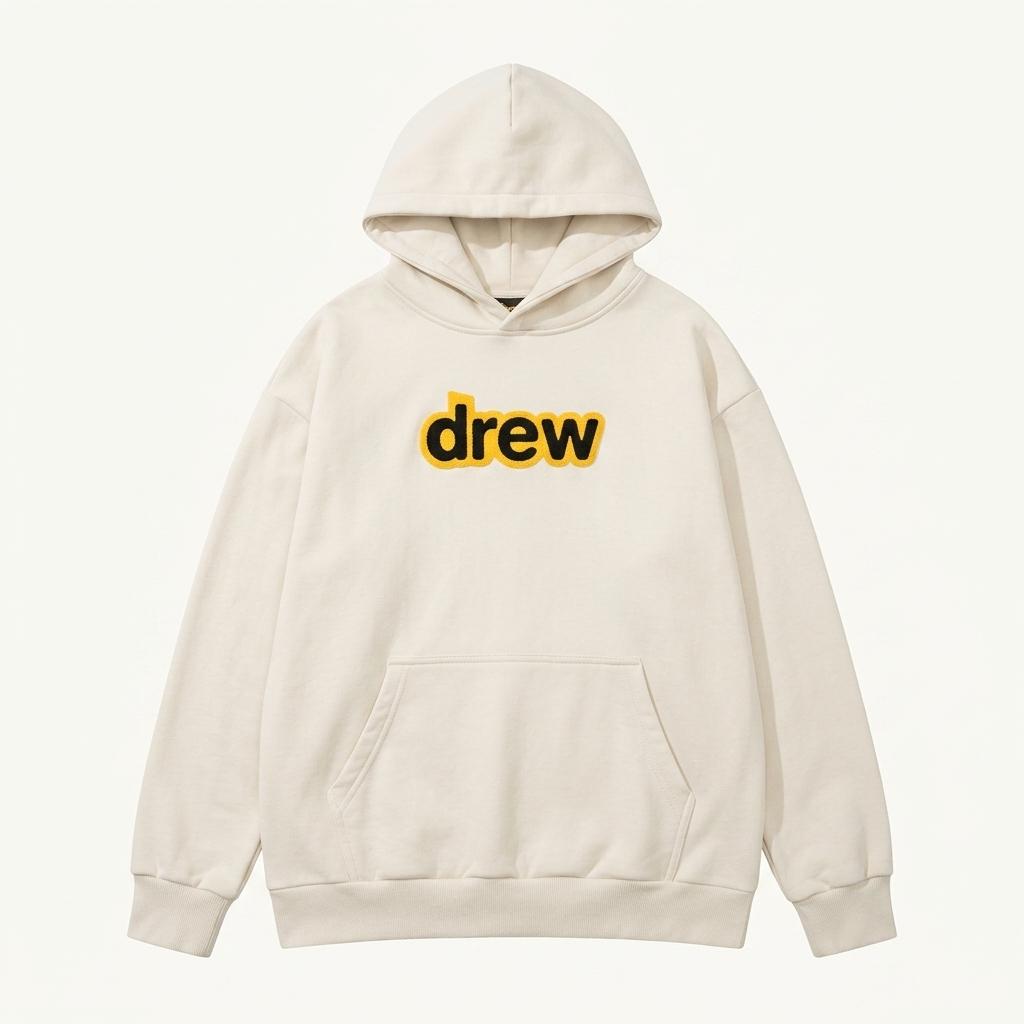 XL drew house 드류 하우스 오버핏 시크릿 후드 크림 1