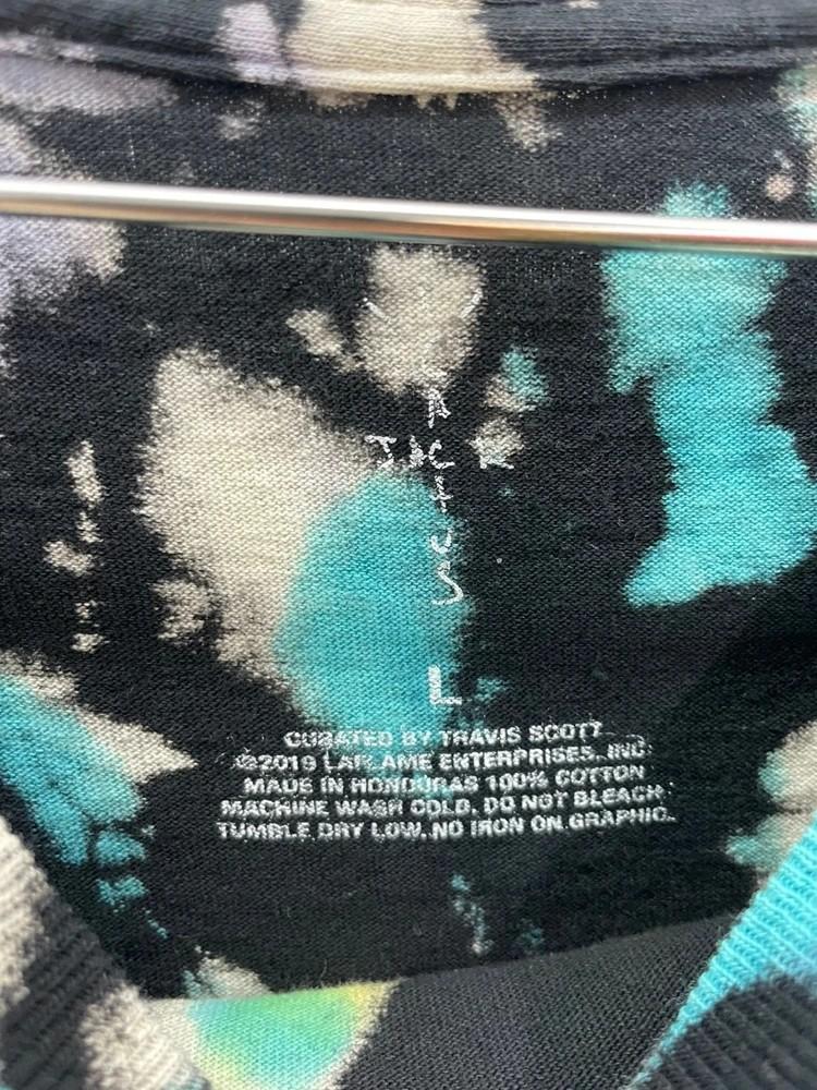 라지 Travis Scott 트래비스 스캇 캑터스잭 머천 타이다이 반팔 6