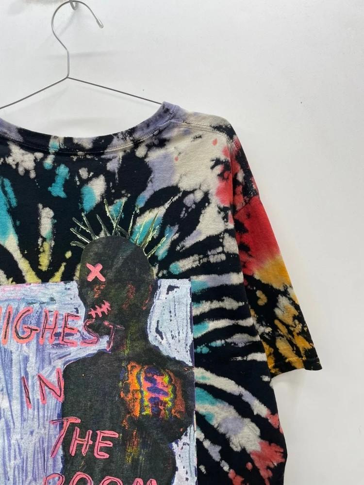라지 Travis Scott 트래비스 스캇 캑터스잭 머천 타이다이 반팔 9