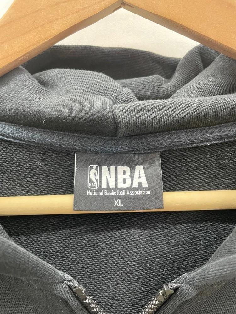 XL NBA 남성 토론토 랩터스 드롭 소매 후드 집업 점퍼 7