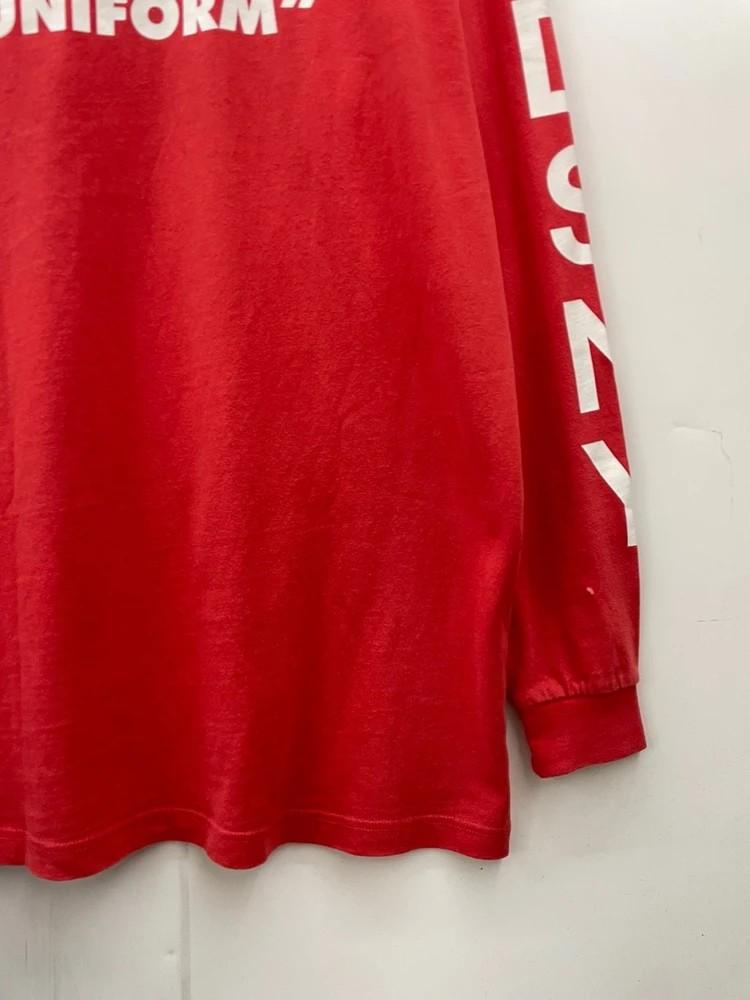3 사이즈 Heron Preston 헤론 프레스톤 DSNY 레드 롱 슬리브 10