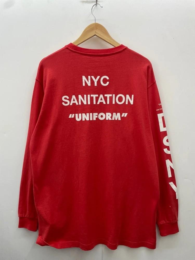 3 사이즈 Heron Preston 헤론 프레스톤 DSNY 레드 롱 슬리브 8