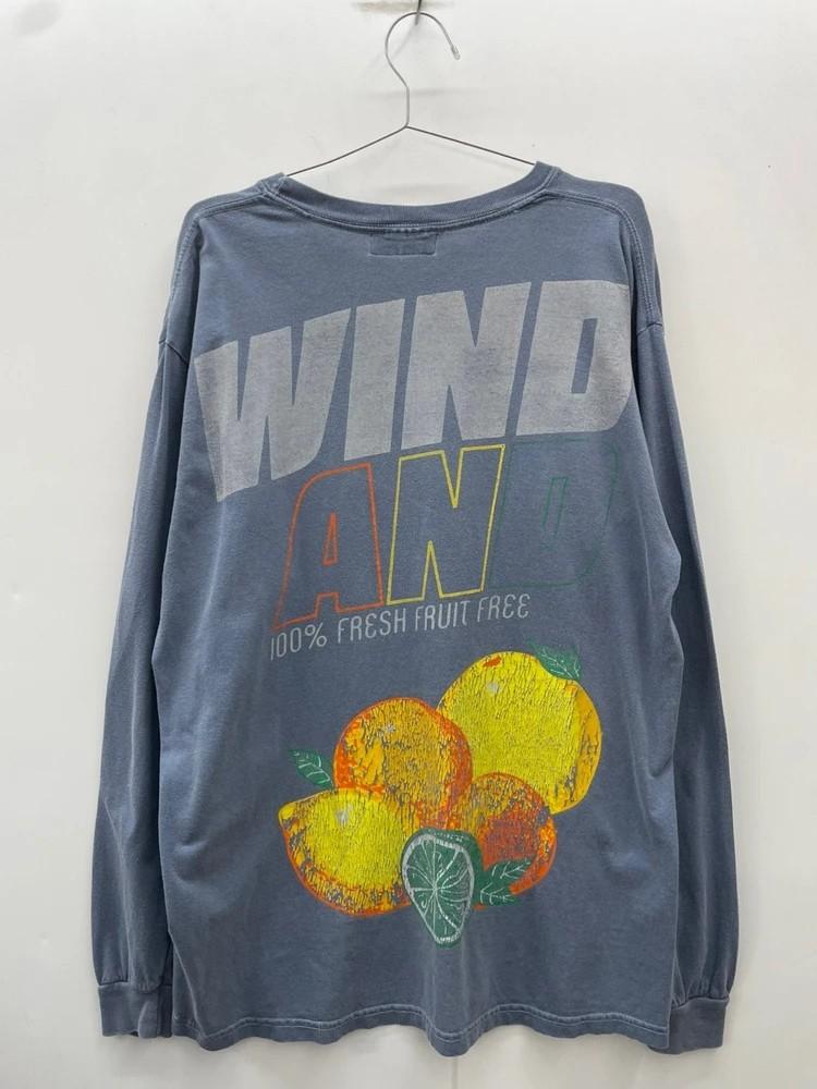 XL WIND AND SEA 빅로고 프린팅 롱슬리브 7