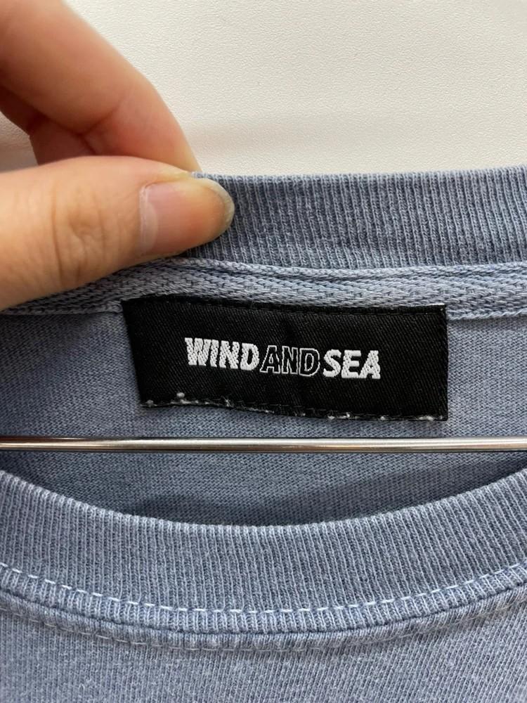 XL WIND AND SEA 빅로고 프린팅 롱슬리브 6