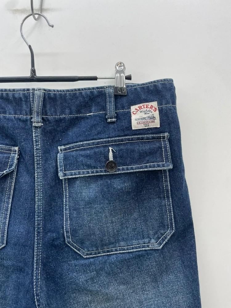 32 CARTER'S VTG 일자핏 투포켓 스티치 데님 팬츠 10