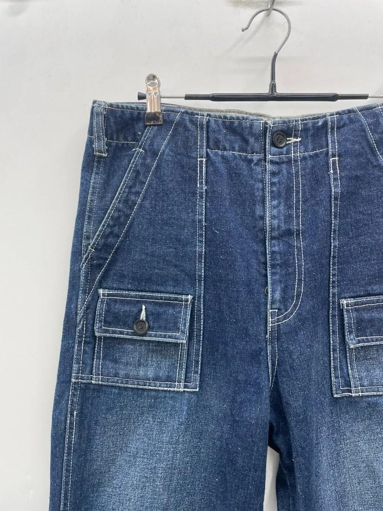 32 CARTER'S VTG 일자핏 투포켓 스티치 데님 팬츠 5