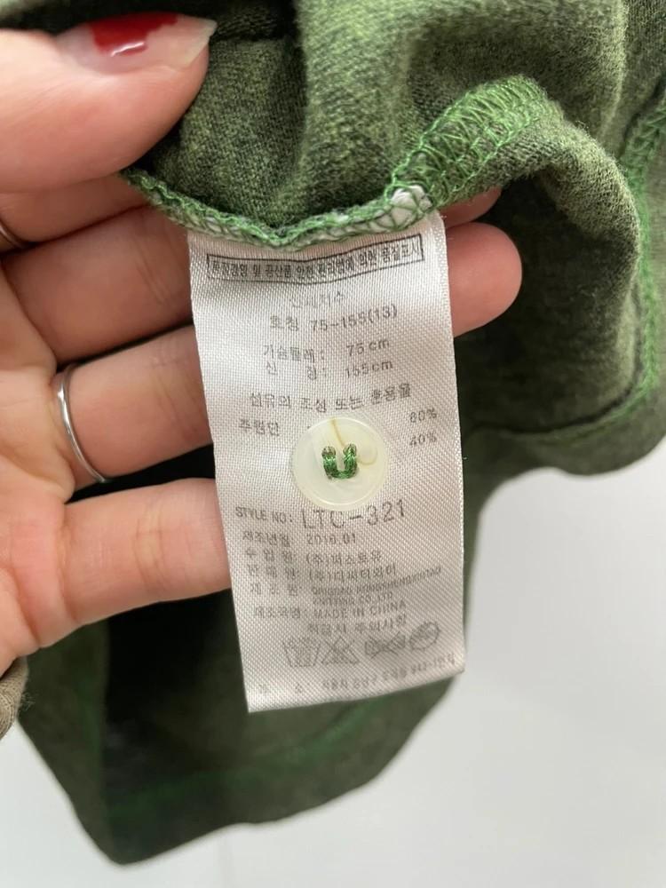 HABITUAL VTG 여성 포켓 반팔 티셔츠 7