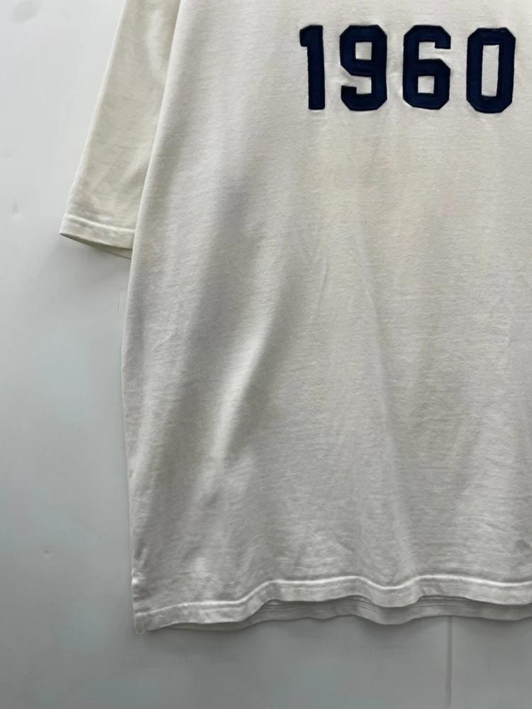110 XL 유니폼브릿지 1960 로고 화이트 반팔 티셔츠 5