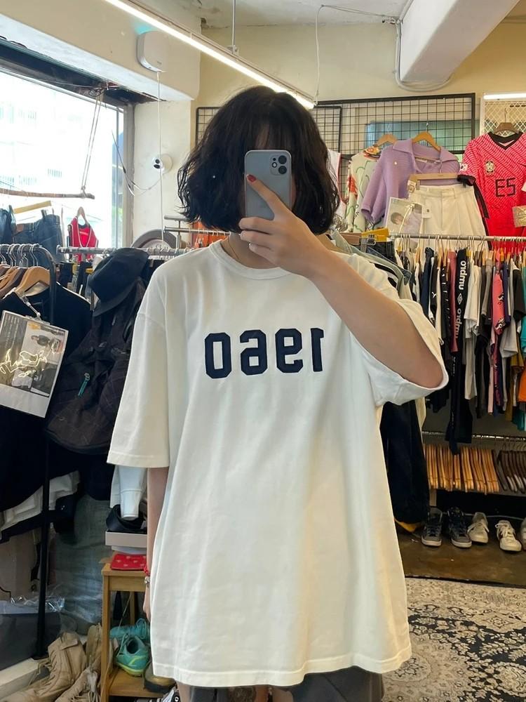 110 XL 유니폼브릿지 1960 로고 화이트 반팔 티셔츠 2