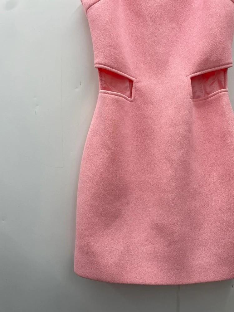 coperni 핑크 컷 아웃 드레스 6