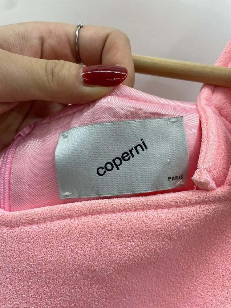 coperni 핑크 컷 아웃 드레스 9