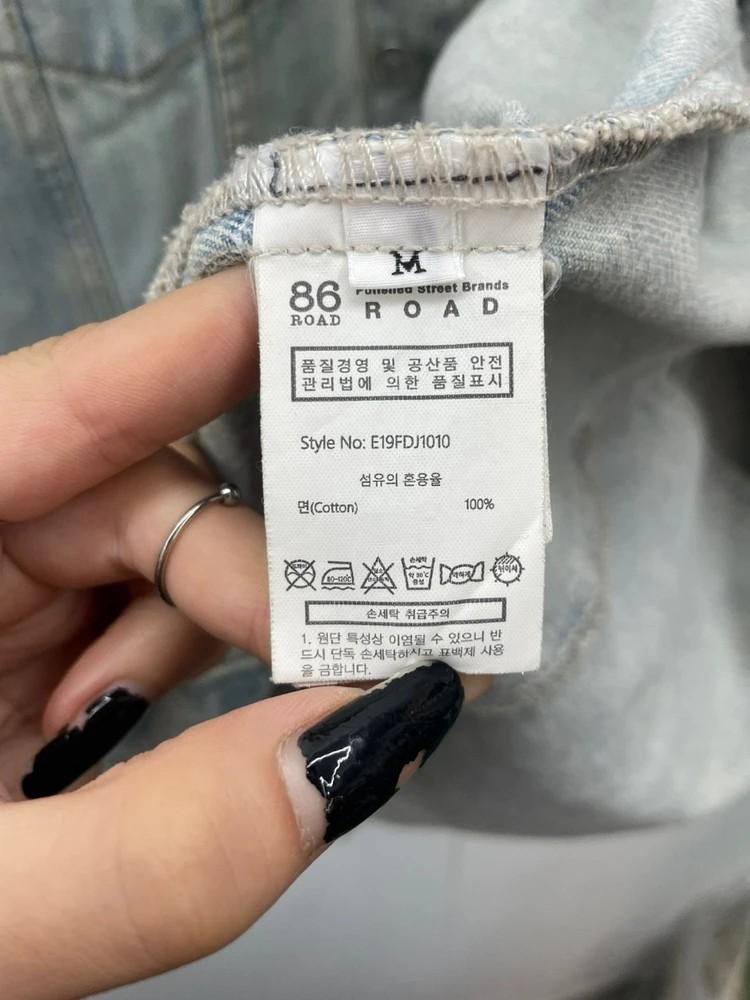 미디움 86로드 오버핏 포켓 자켓 청남방 11