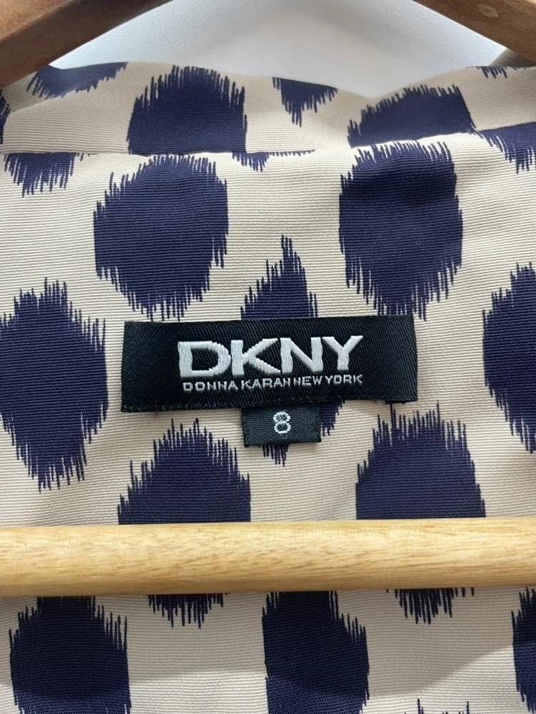 DKNY 레오파드애니멀 프린트 원피스·코트 드레스 실크 7