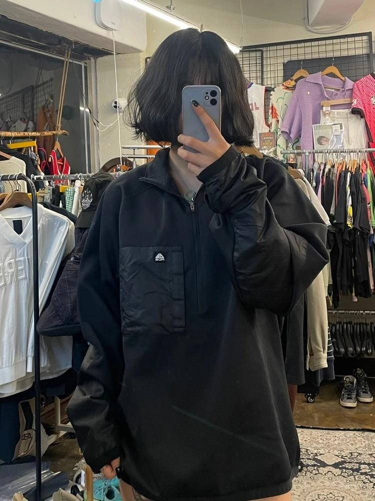xl 나이키 올드스쿨 ACG 반 집업 롱 슬리브 2