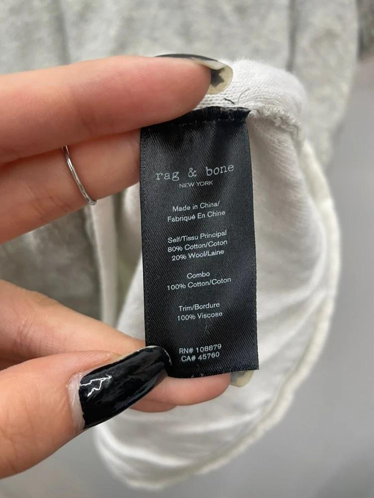 xl rag & bone 랙앤본 남자 회색 티셔츠 11