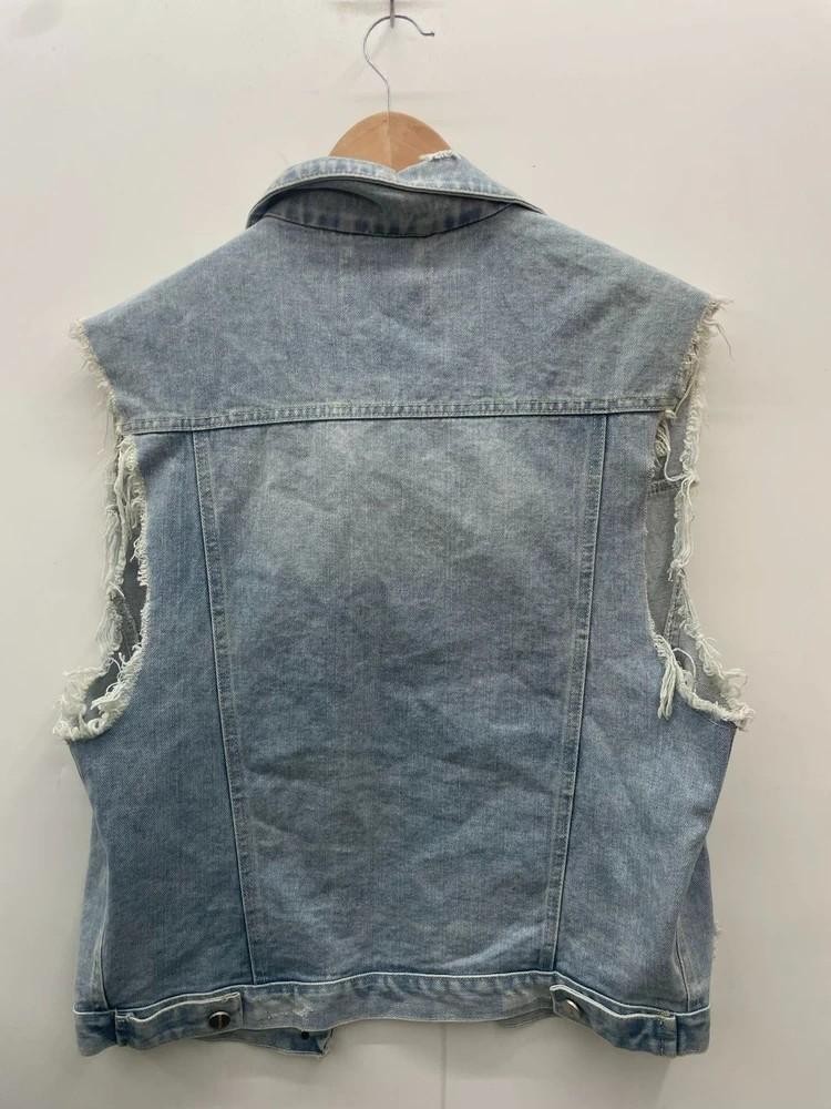 프리 the tilbury 데님 베스트 조끼 여자 5