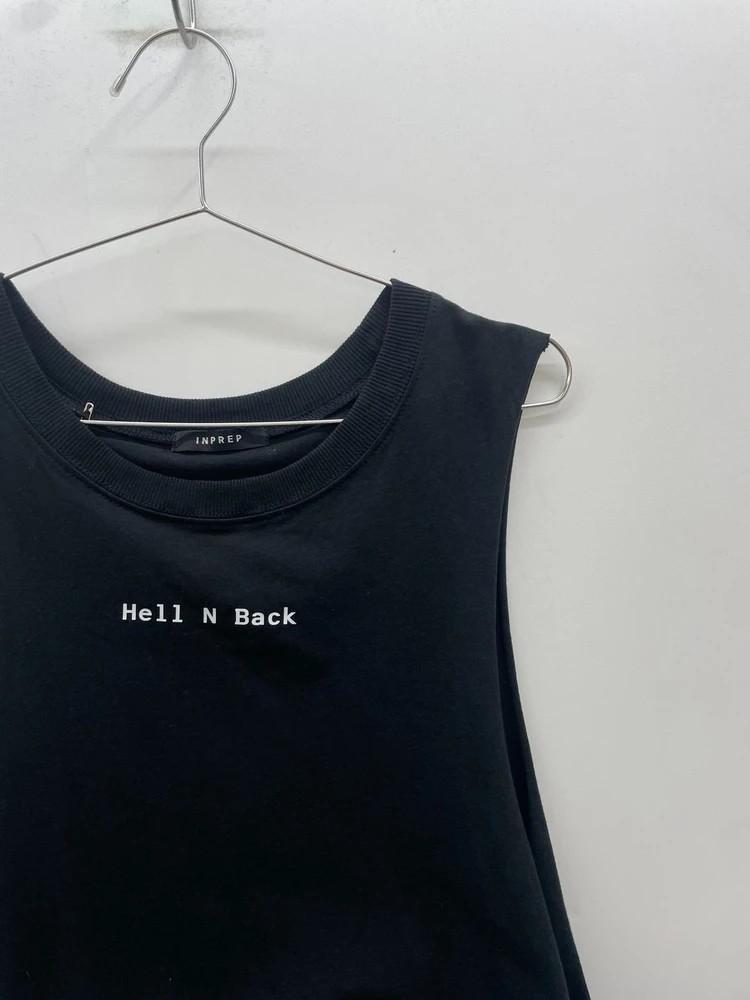 새상품 인프랩 여자 민소매블랙 Hell N Back Sleeveless 7