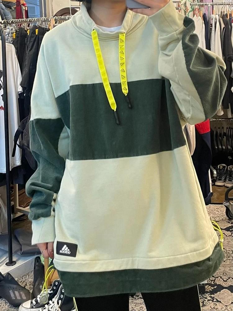 3xl 빅사이즈 아디다스 카키 Gp 풀오버 스웻셔츠 맨투맨 2