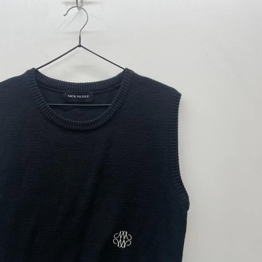 프리 닉앤니콜 CREW NECK VEST 넥 베스트 조끼 8