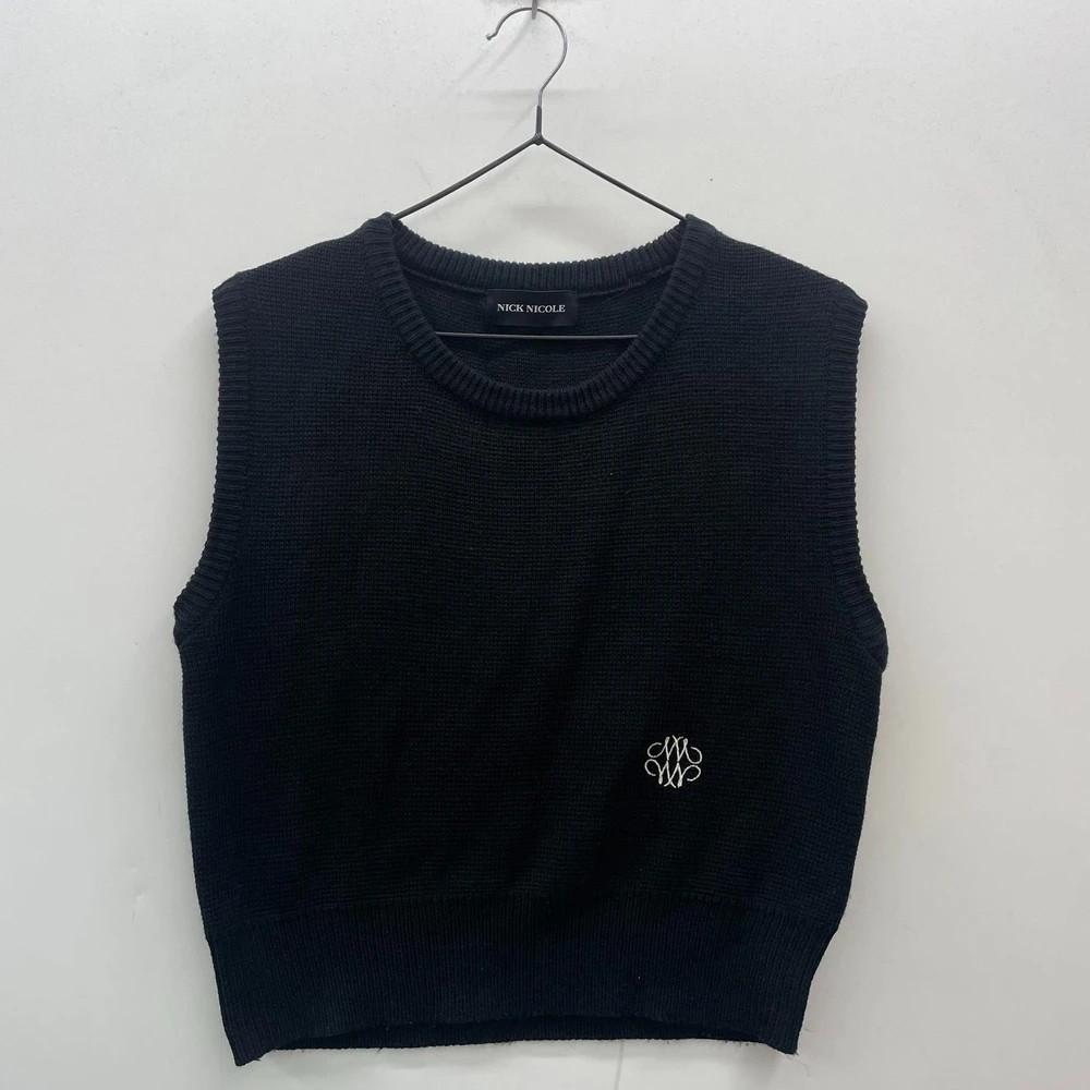 프리 닉앤니콜 CREW NECK VEST 넥 베스트 조끼 3