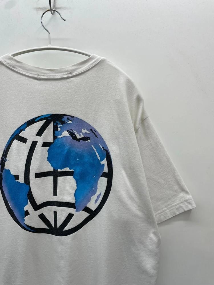 미디움 LMC EARTH 로고티셔츠 화이트 6