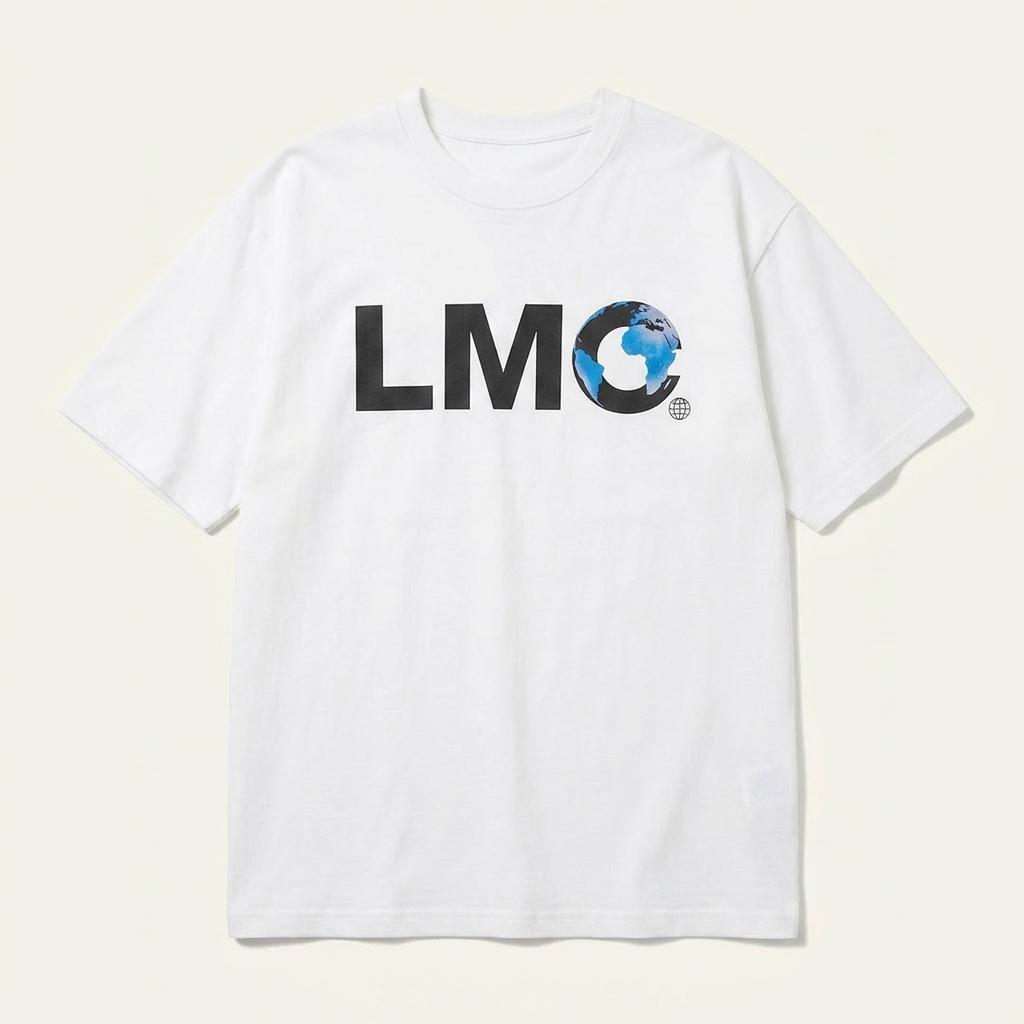 미디움 LMC EARTH 로고티셔츠 화이트 1