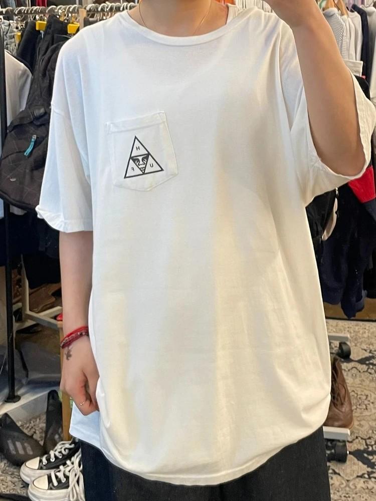 xl 스트리트 브랜드 HUF×OBEY 콜라보 포켓 T셔츠 2