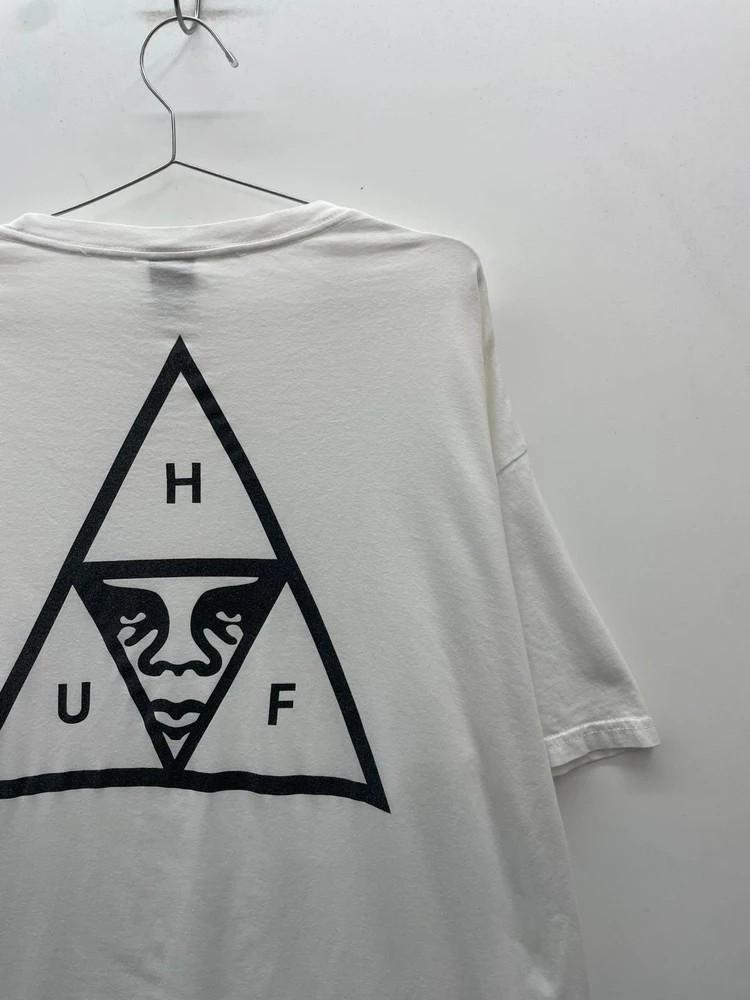 xl 스트리트 브랜드 HUF×OBEY 콜라보 포켓 T셔츠 4