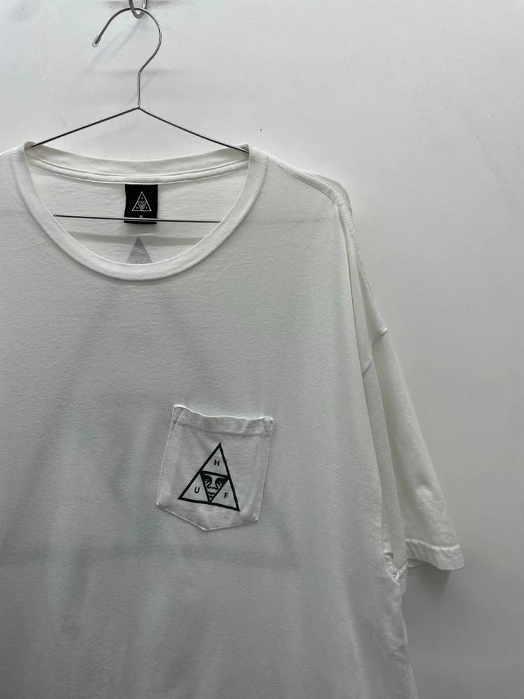 xl 스트리트 브랜드 HUF×OBEY 콜라보 포켓 T셔츠 8