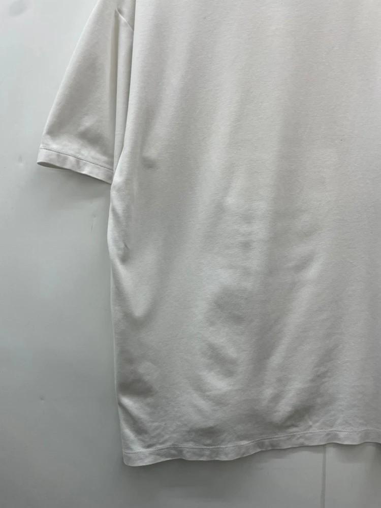 100 일꼬르소 오버핏 옆트임 화이트 반팔 티셔츠 11
