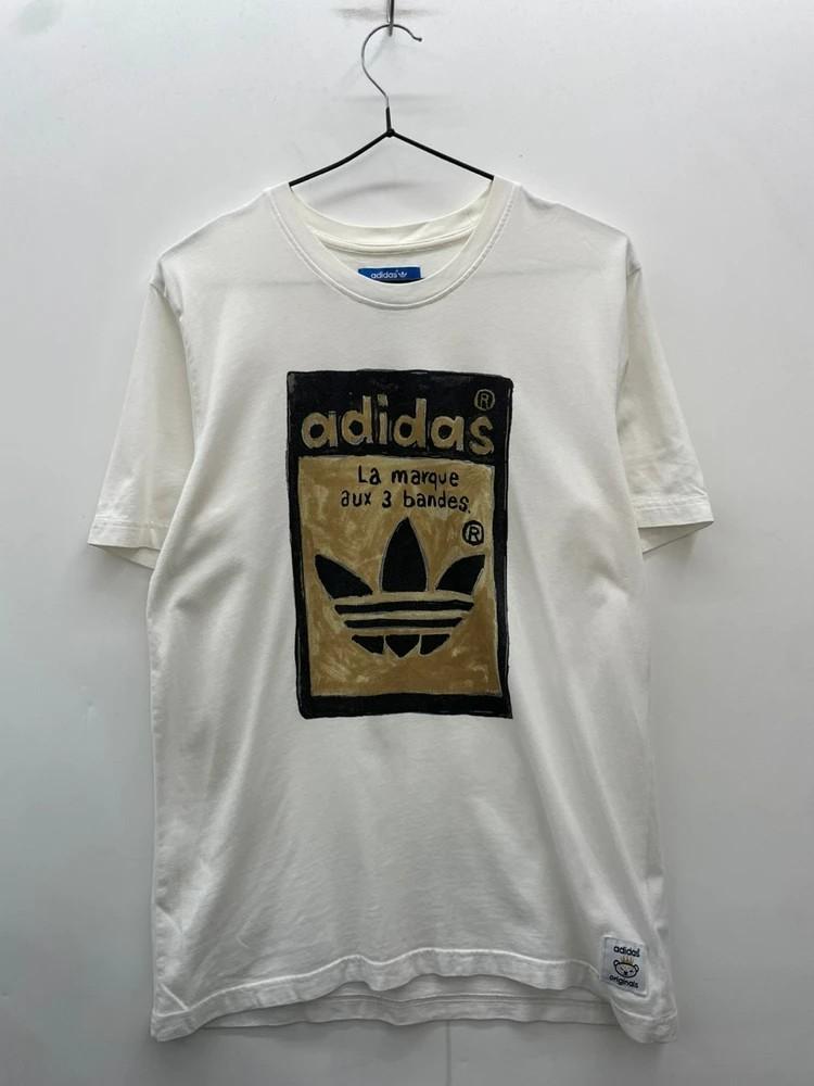 100 공용 빈티지 아디다스 ADIDAS 반팔 티 화이트 4