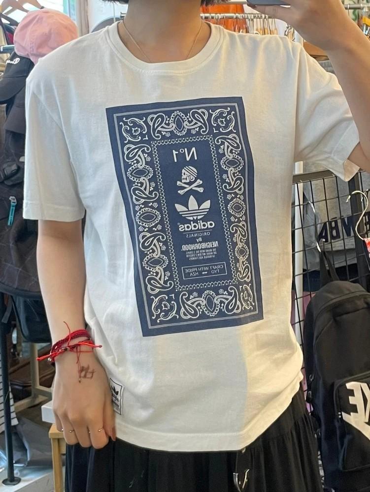 85 빈티지 아디다스 X 네이버후드 반팔 티셔츠 2