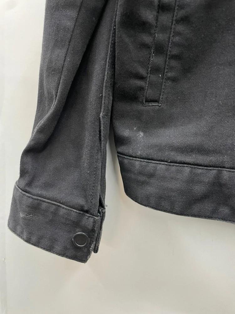 105 XL 지드래곤 x 에잇세컨즈 콜라보 데미지 디스 블랙 데님자켓 7