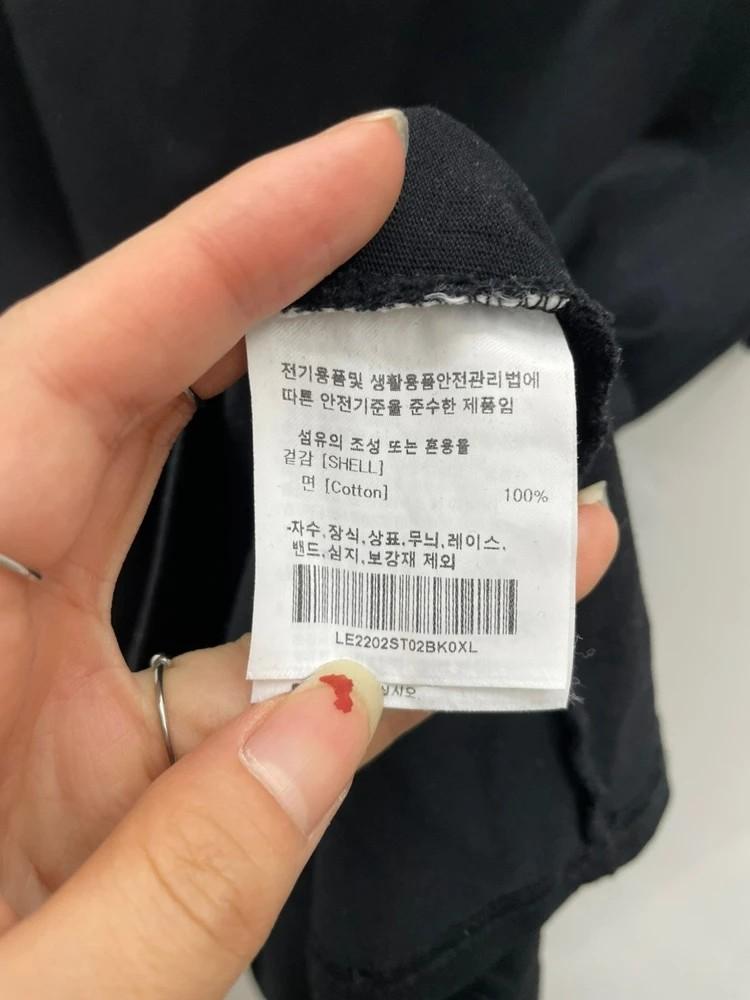 xl LEE 스몰 트위치 로고 티셔츠 블랙 10