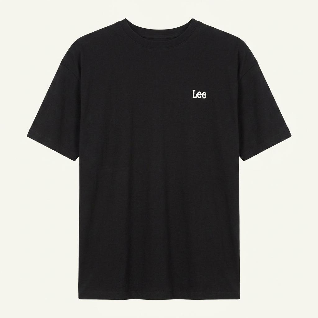 xl LEE 스몰 트위치 로고 티셔츠 블랙 1